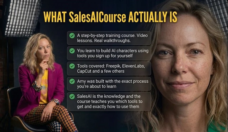 Sales AI — AI-generated spokesperson examples for marketing and advertising